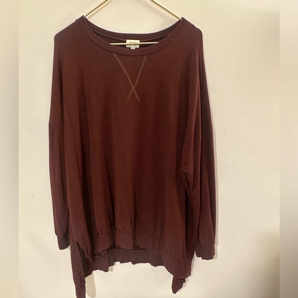 BKE Oversized Crewneck Lightweight Small